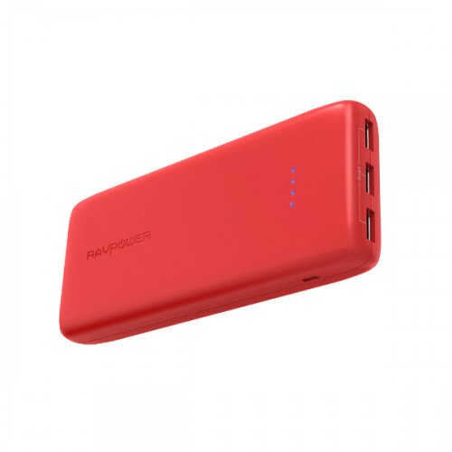 RAVPower Portable Charger 22000mAh Battery Pack with 5.8A Output - Red