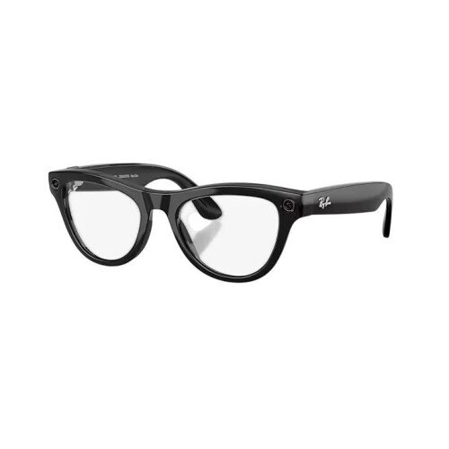 Ray-Ban Meta Skyler Sunglasses (Gen 2) - Clear - Shiny Black