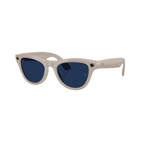Ray-Ban Meta Skyler Sunglasses (Gen 2) - Clear/Sapphire Transitions - Shiny Chalky Grey