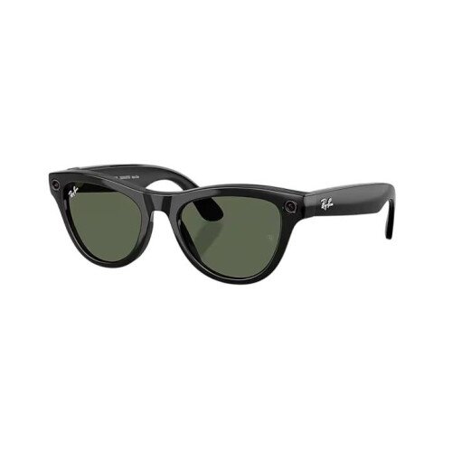 Ray-Ban Meta Skyler Sunglasses (Gen 2) - G-15 Green - Shiny Black