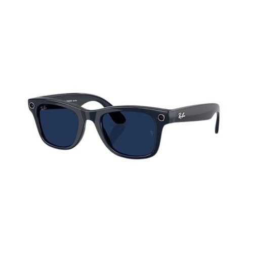 Ray-Ban Meta Wayfarer Sunglasses (Gen 2) - Large - Clear/Sapphire Transitions - Shiny Cosmic Blue