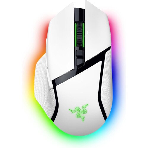 Razer Basilisk V3 Pro 35K Wireless Ergonomic RGB Gaming Mouse - White