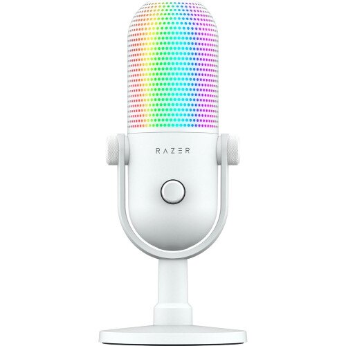 Razer Seiren V3 Chroma RGB USB Streaming Gaming Microphone - White