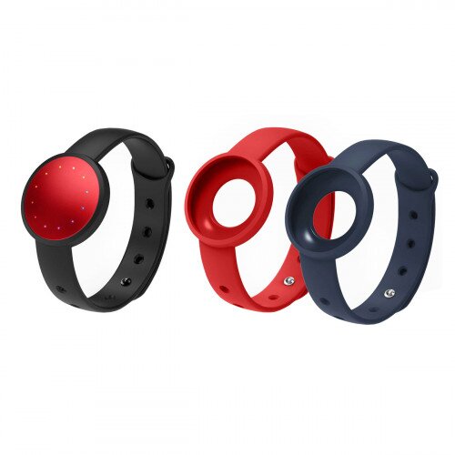 Misfit Shine 2 + Accessory Pack Bundle - Nantucket 2-Pack - Carbon Black