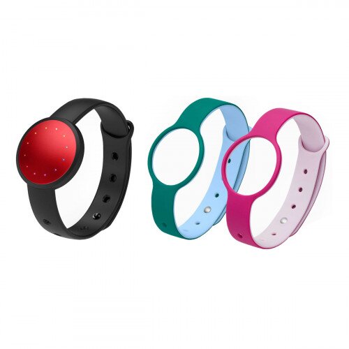 Misfit Shine 2 + Accessory Pack Bundle - Boca 2-Pack - Red