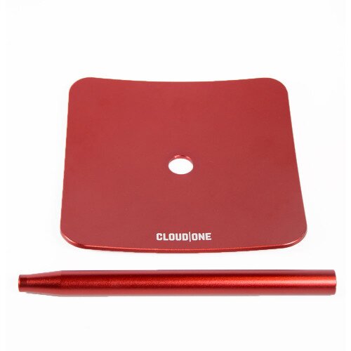 Shishabucks Red Aluminum Tray + Handle combo - Cloud Mini