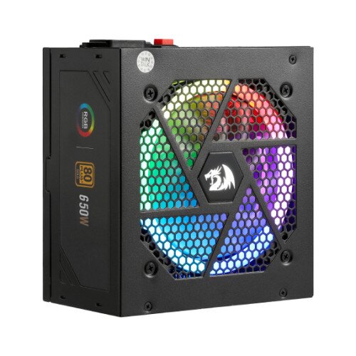 Redragon 650 Watt Fully RGB PSU Modular Power Supply