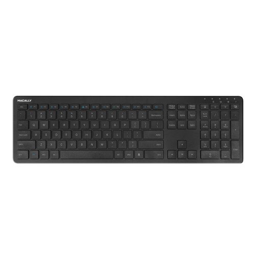 Macally 110-Key Slim Wireless RF Keyboard for PC