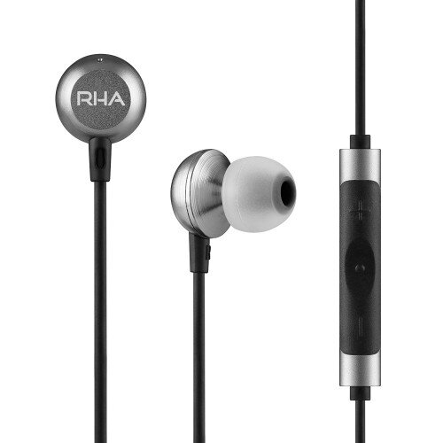 RHA MA650 High-Resolution In-ear Headphones with Remote and Microphone for Android