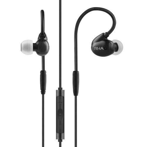 RHA T20i Black Earbud Headphones