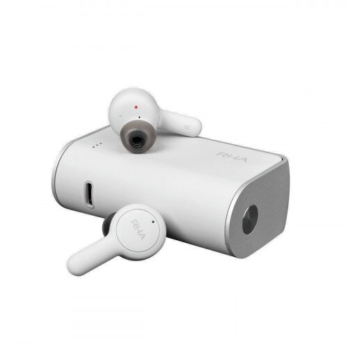 RHA TrueConnect Wireless Earbuds - Cloud White