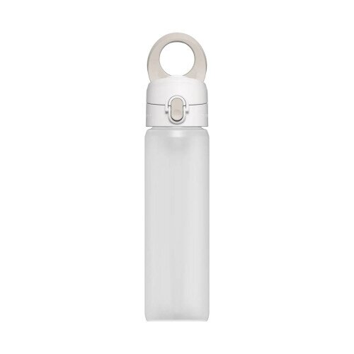 RhinoShield AquaStand Bottle with MagSafe Compatible Phone Grip - White - Tritan - with Straw
