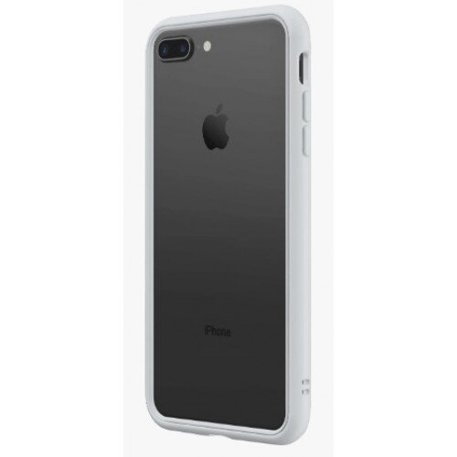 RhinoShield CrashGuard NX Bumper Case - iPhone 8 Plus - Platinum Gray
