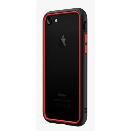 RhinoShield CrashGuard NX Bumper Case - iPhone 7 - Black & Red