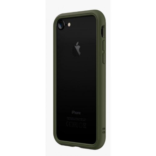 RhinoShield CrashGuard NX Bumper Case - iPhone 7 - Camo Green