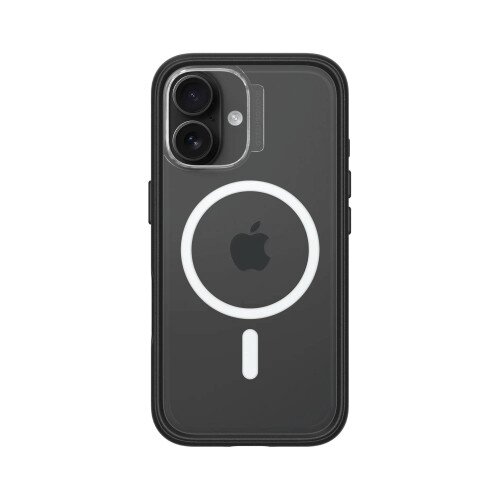 RhinoShield Mod NX Modular Protective Bumper Case with Backplate - MagSafe Compatible - iPhone 16 - Black