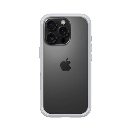 RhinoShield Mod NX Modular Protective Bumper Case - iPhone 16 Pro - Platinum Gray