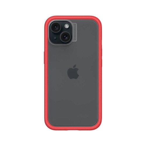 RhinoShield Mod NX Modular Protective Bumper Case with Backplate - iPhone 15 - Red