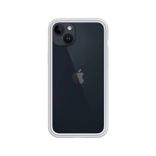 RhinoShield Mod NX Modular Protective Bumper Case - iPhone 14 Plus - Platinum Gray
