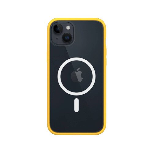 RhinoShield Mod NX Modular Protective Bumper Case with Backplate - MagSafe Compatible - iPhone 14 Plus - Yellow