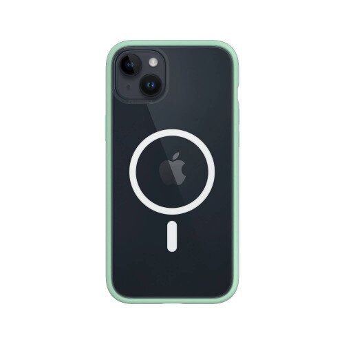 RhinoShield Mod NX Modular Protective Bumper Case with Backplate - MagSafe Compatible - iPhone 14 Plus - Mint Green