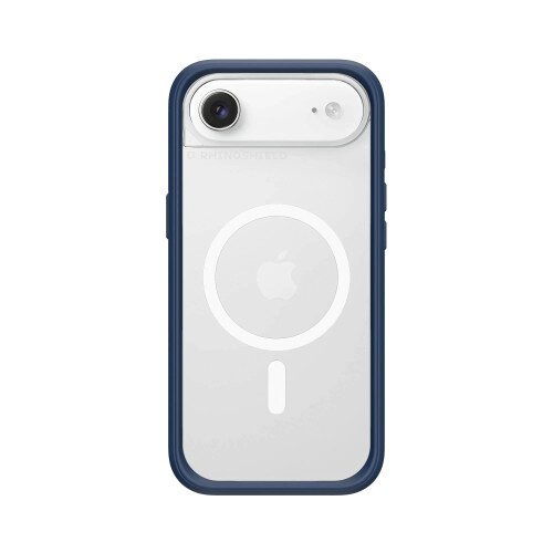 RhinoShield Mod NX Modular Protective Bumper Case with Backplate - MagSafe Compatible - iPhone Air - Navy Blue