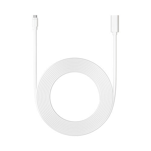 Ring 10 ft. USB-C Extension Cable for USB-C Solar Panels, PoE+ Adapter - White