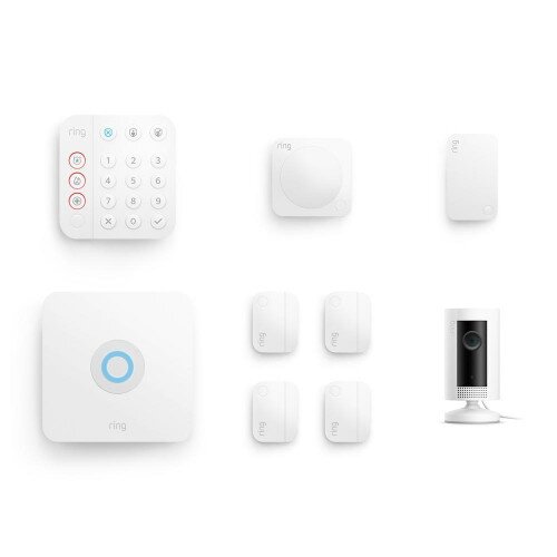 Ring Alarm Security Kit (2nd Generation) - 8-Piece + Indoor Cam