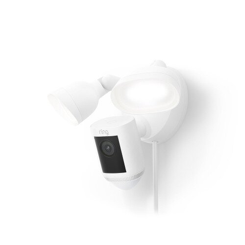 Ring Floodlight Cam Pro Plug-In - White