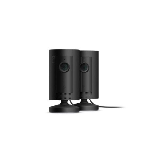 Ring Indoor Security Camera - 2-Pack - Black