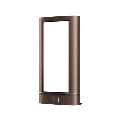 Ring Interchangeable Faceplate for Wired Doorbell Elite (2nd Gen) - Polished Mocha