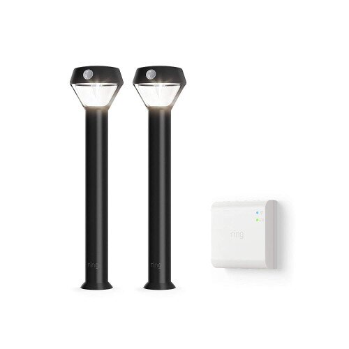 Ring Smart Lighting Solar Pathlight + Bridge