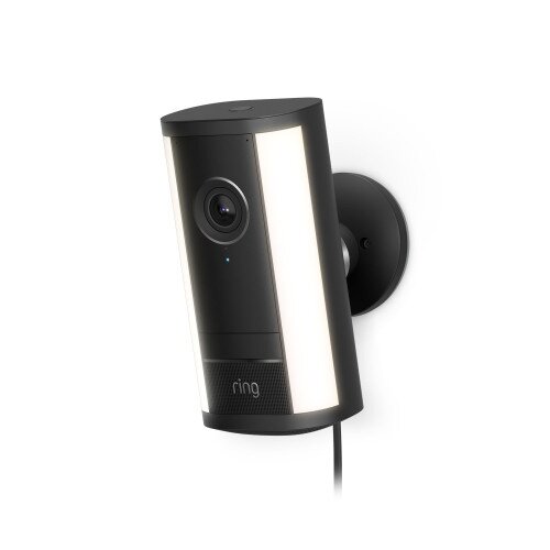 Ring Spotlight Cam Pro (2nd Gen) Plug-In Outdoor Security Camera - 1-Pack - Black