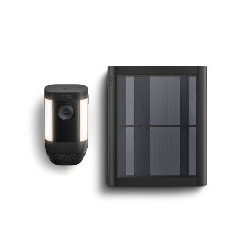 Ring Spotlight Cam Pro Solar - Black