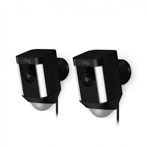 Ring Spotlight Cam Wired - 2-Pack - Black