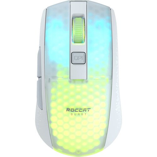 Turtle Beach Burst Pro Air Lightweight Optical Wireless RGB Gmaing Mouse - White