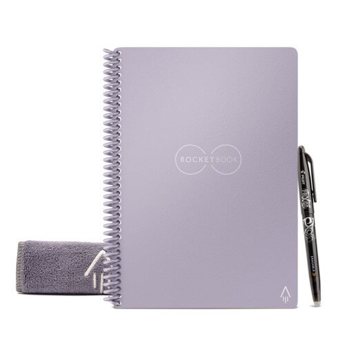 Rocketbook Core - Executive 6 in x 8.8 - Lined - Lightspeed Lilac
