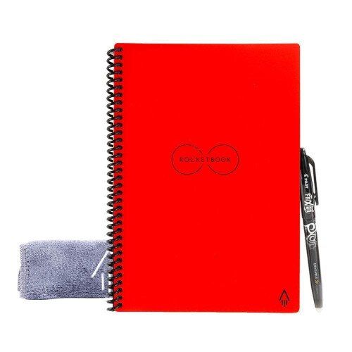 Rocketbook Core - Executive 6 in x 8.8 - Lined - Atomic Red