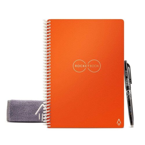 Rocketbook Core - Executive 6 in x 8.8 - Lined - Beacons Orange