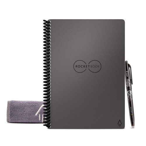 Rocketbook Core - Executive 6 in x 8.8 - Lined - Deep Space Gray