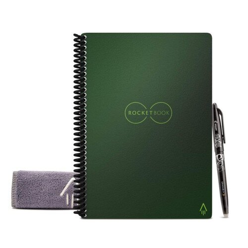 Rocketbook Core - Executive 6 in x 8.8 - Lined - Terrestrial Green