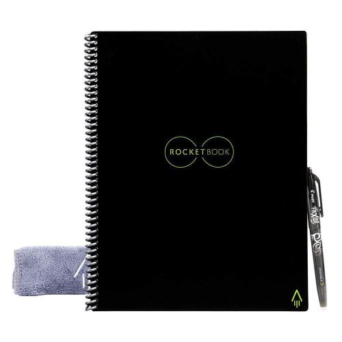 Rocketbook Core - Letter 8.5 in x 11 - Lined - Infinity Black