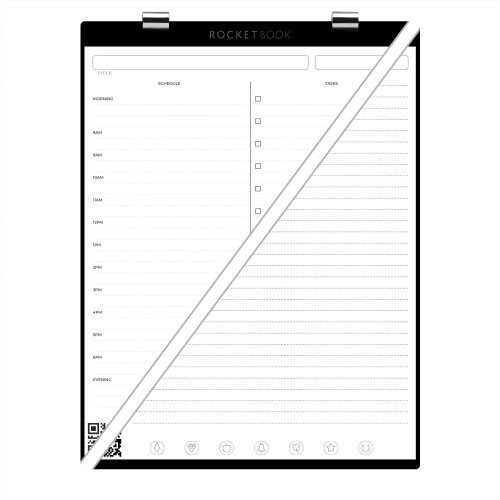 Rocketbook Orbit Page Pack - Letter - Cornell Notes