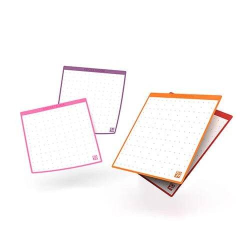Rocketbook Reusable Sticky Notes Expansion Pack - Red/Orange/Pink/Purple