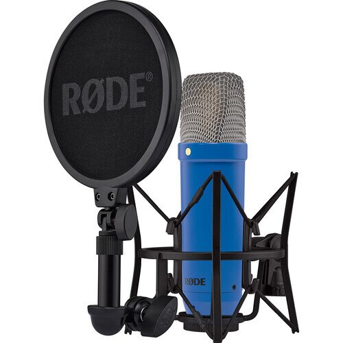 RODE NT1 Signature Series Studio Condenser Microphone - Cobalt