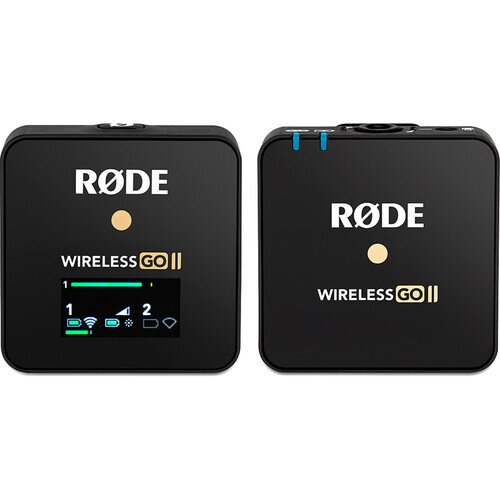 RODE Wireless GO II Dual Channel Wireless Microphone System
