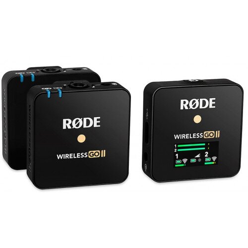 RODE Wireless GO II Dual Channel Wireless Microphone System