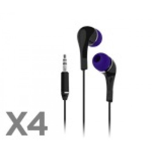 Roku Premium In-Ear Headphones (4-Pack)