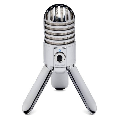 Samson Meteor Mic USB Studio Condenser Microphone - Chrome