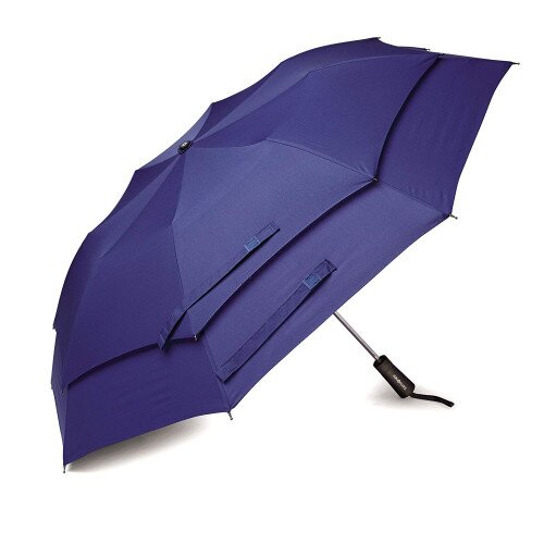 Samsonite Windguard Auto Open Umbrella - Aqua Blue